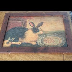 French Rooster & English Rabbit